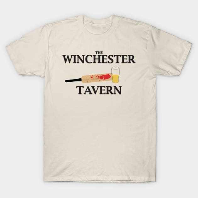 The Winchester Tavern T-Shirt by FlyNebula